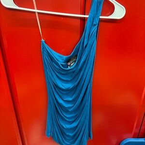 One shoulder tank top